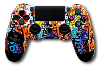CONTROL INALAMBRICO DOBLE SHOCK PS4 COLOR STROKE MONSTER1
