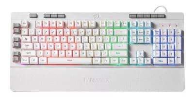 TECLADO GAMER  MECANICO YAMA WHITE K550W-SP REDRAGON