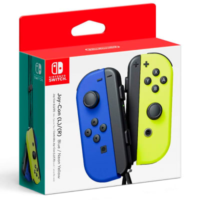 JOY-CON(L)/(R) -BLUE NEON YELLOW
