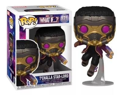 FUNKO POP MARVEL WHAT IF T CHALLA STAR-LORD 8711