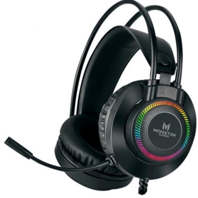 AUDIFONOS GAMER RGB THROB PS4/XONE/SWITCH MONSTER