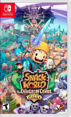 SNACK WORLD THE DUNGEON CRAWL GOLD N.SWITCH USADO
