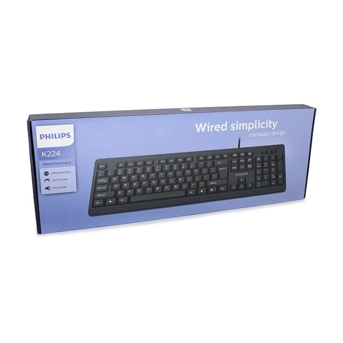 TECLADO ALAMBRICO K224 PHILIPS4
