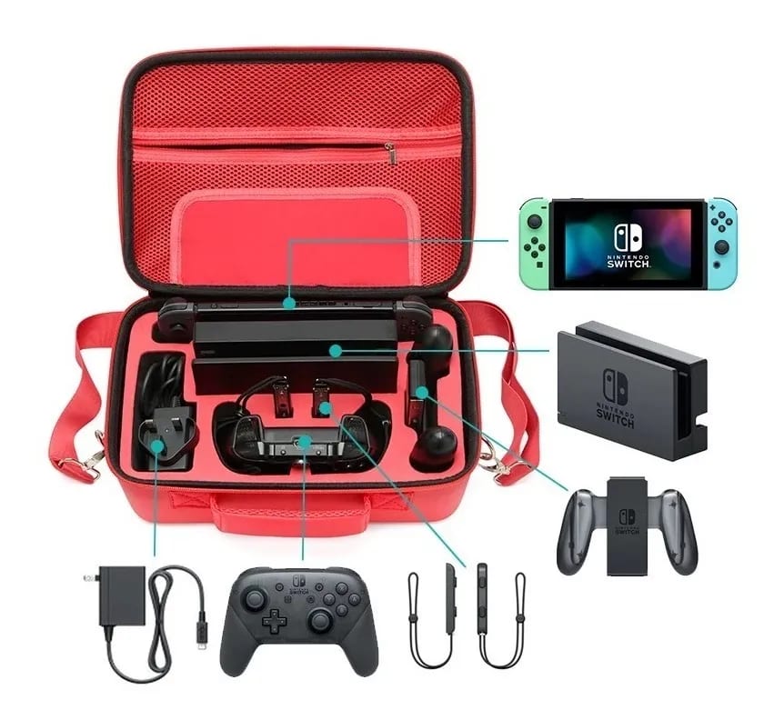 MALETA PROTECTORA MARIO DELUXE N-SWITCH2