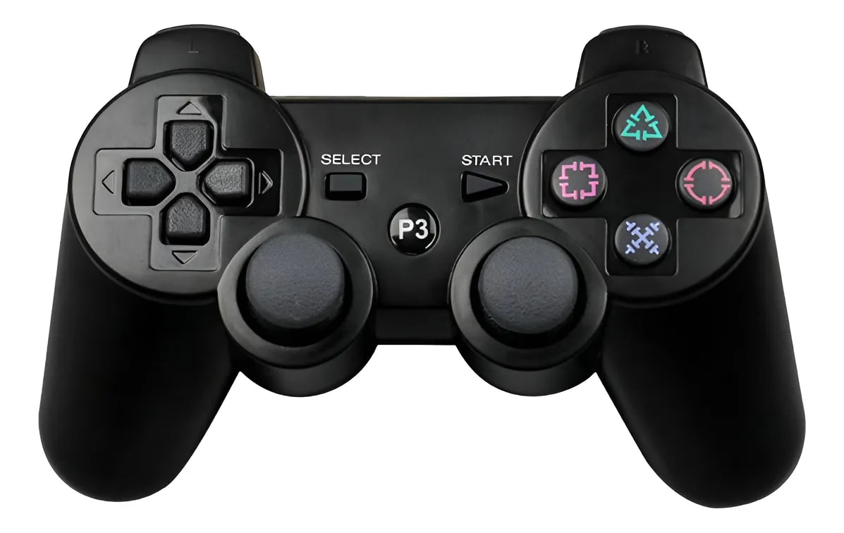 CONTROL NEGRO INALAMBRICO PS3 0