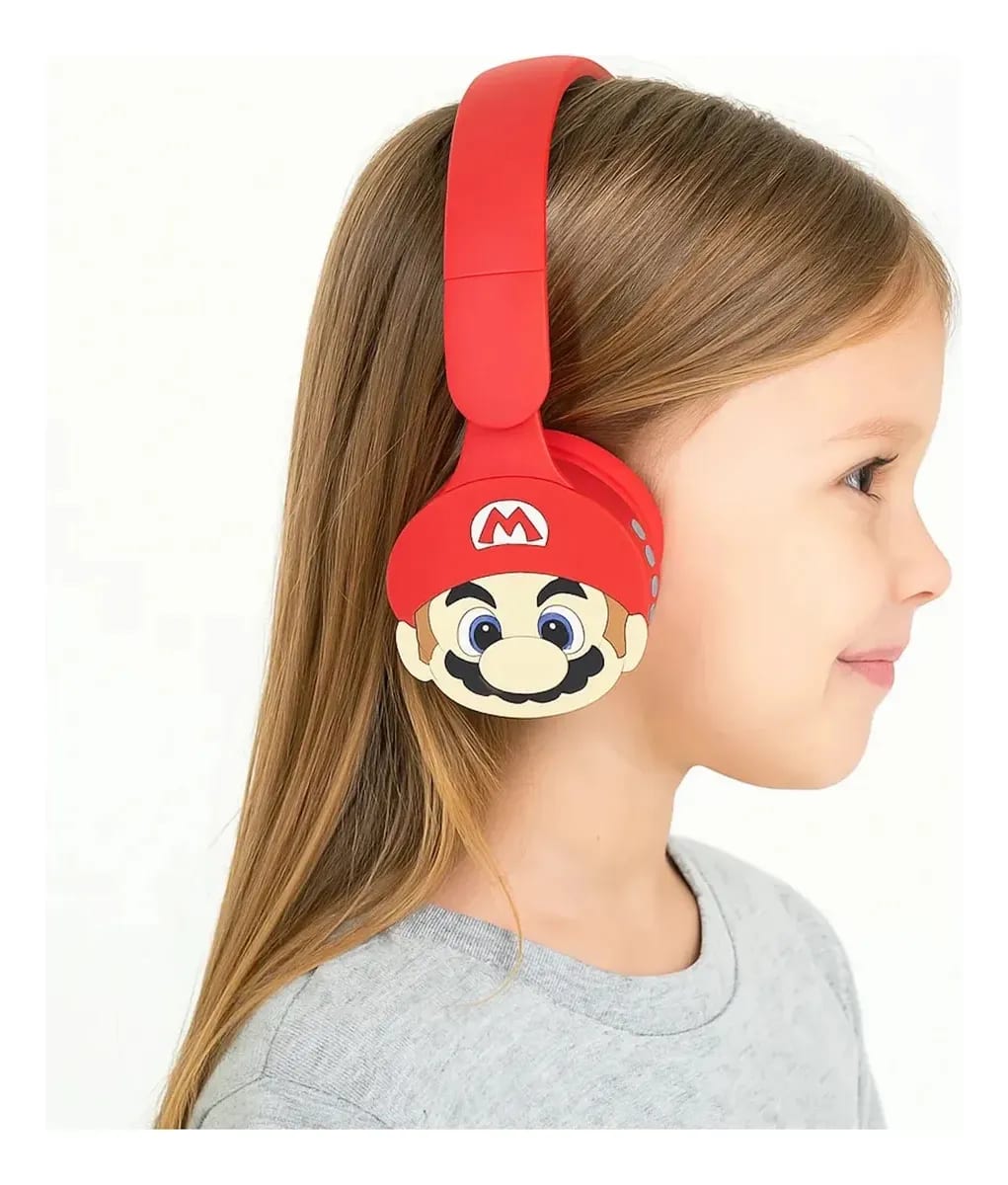 AUDIFONOS BLUETOOTH SUPER MARIO AK606B5