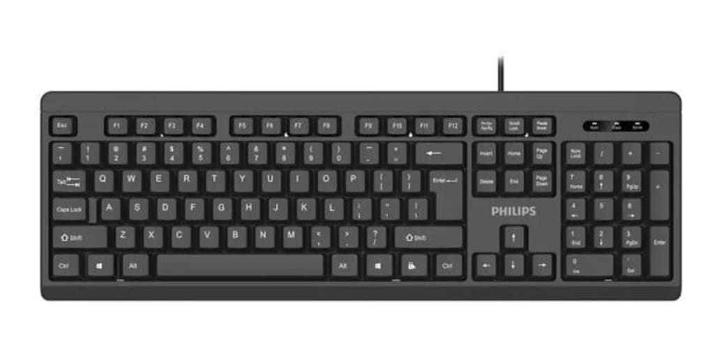 TECLADO ALAMBRICO K224 PHILIPS3