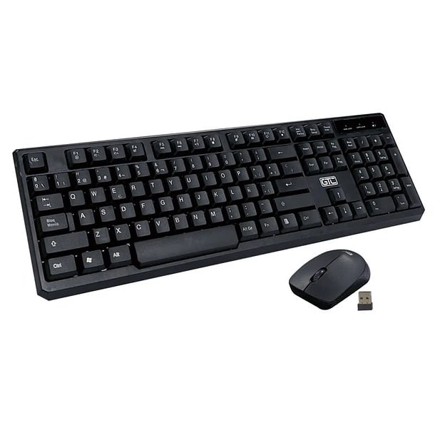 KIT TECLADO Y MOUSE INALAMBRICO CBG023 GTC2