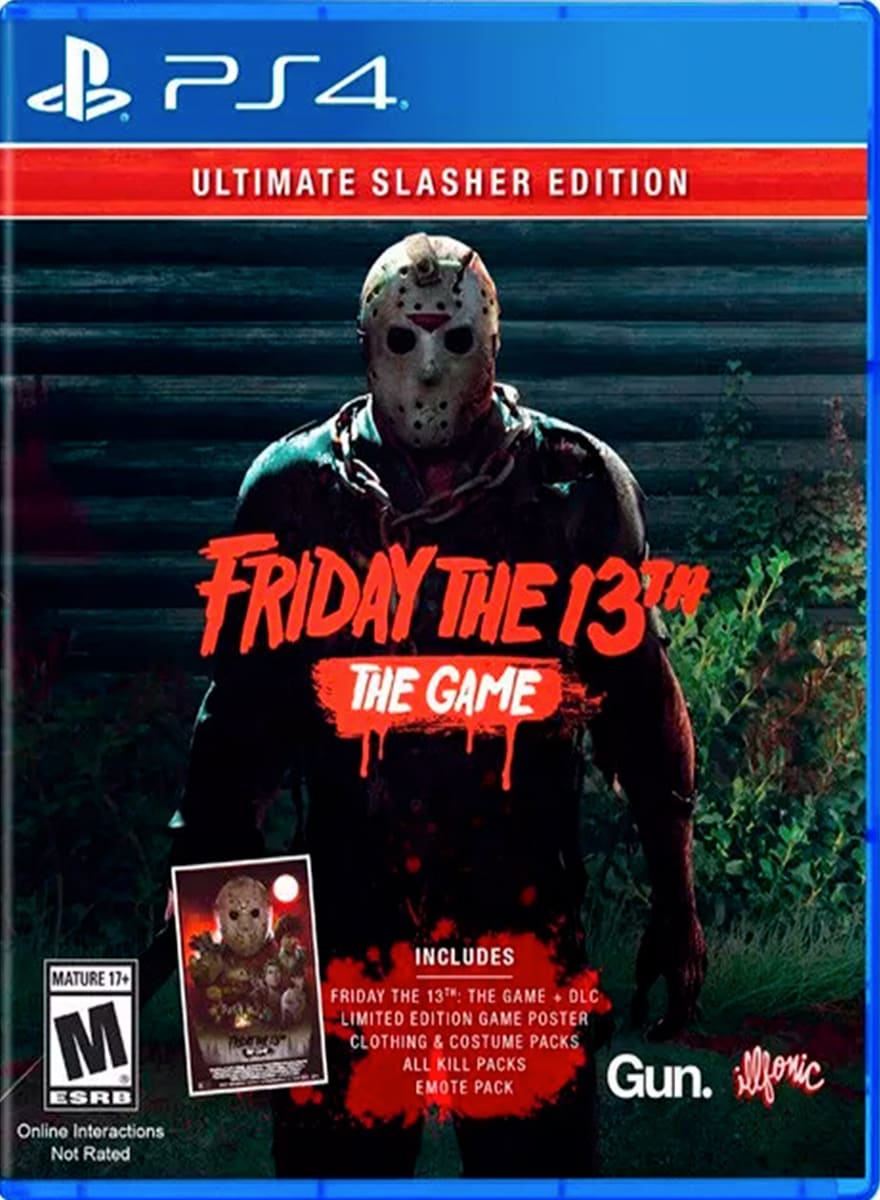 FRIDAY THE 13 TH THE GAME PS4 0