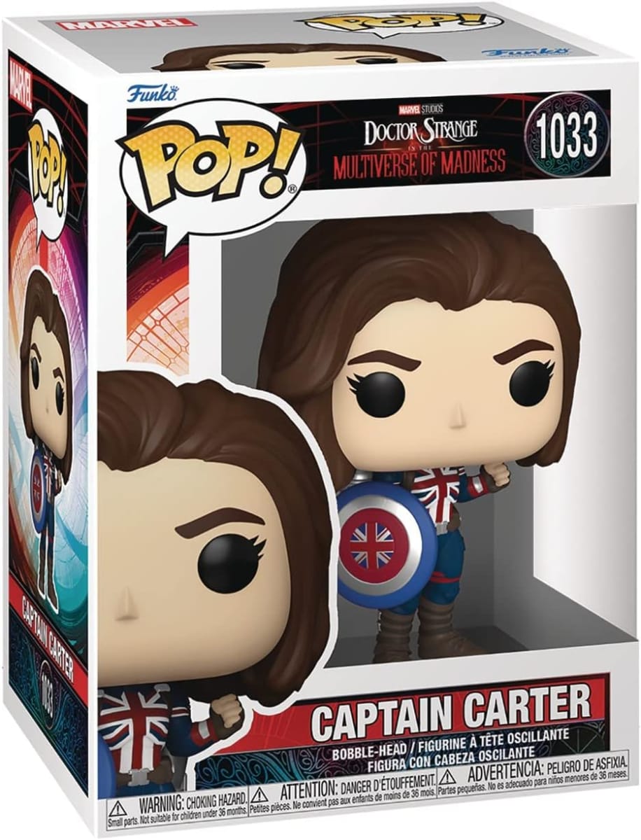 FUNKO POP MARVEL DOCTOR STRANGE CAPTAIN CARTE 10333