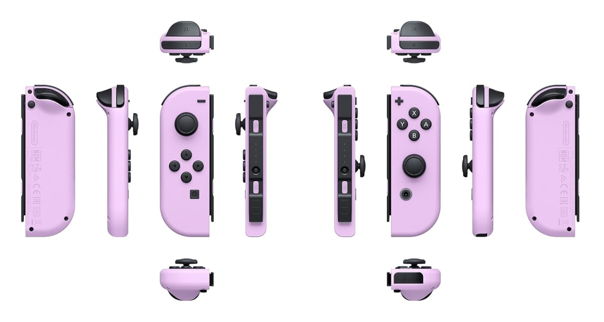 JOY-CON (L)/(R) PASTEL PURPLE N.SW6