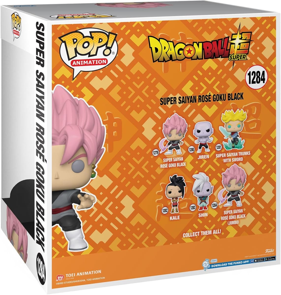 FUNKO POP JUMBO DRAGONBALL Z SUPER SAIYAN ROSE5