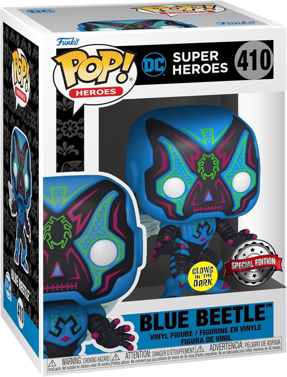 FUNKO POP DC SUPER HEROES BLUE BEETLE 4103