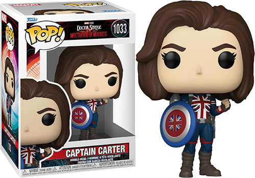 FUNKO POP MARVEL DOCTOR STRANGE CAPTAIN CARTE 1033 0
