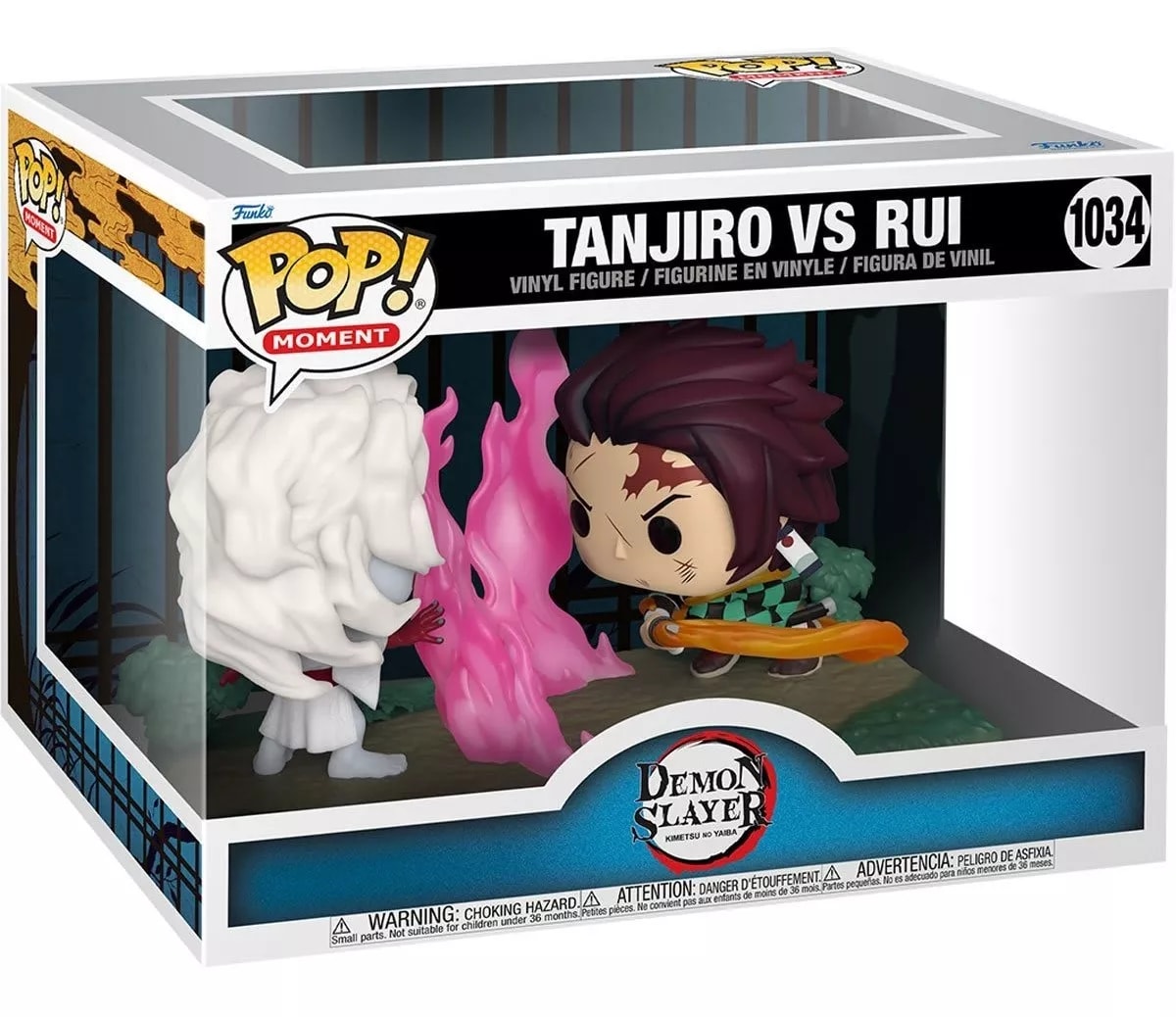 FUNKO POP DEMON SLAYER TANJIRO VS RUI 10343