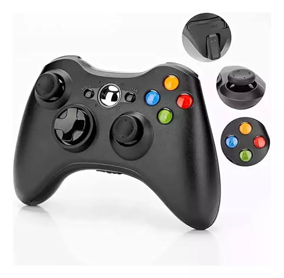 CONTROL XBOX 360 CON CABLE USB4