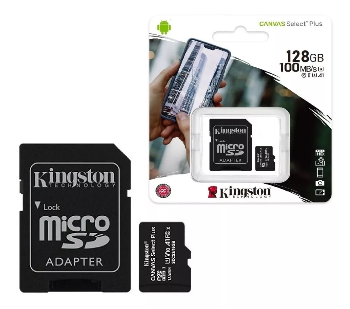 MICRO SD 128GB 100MB/S KINGSTON 0