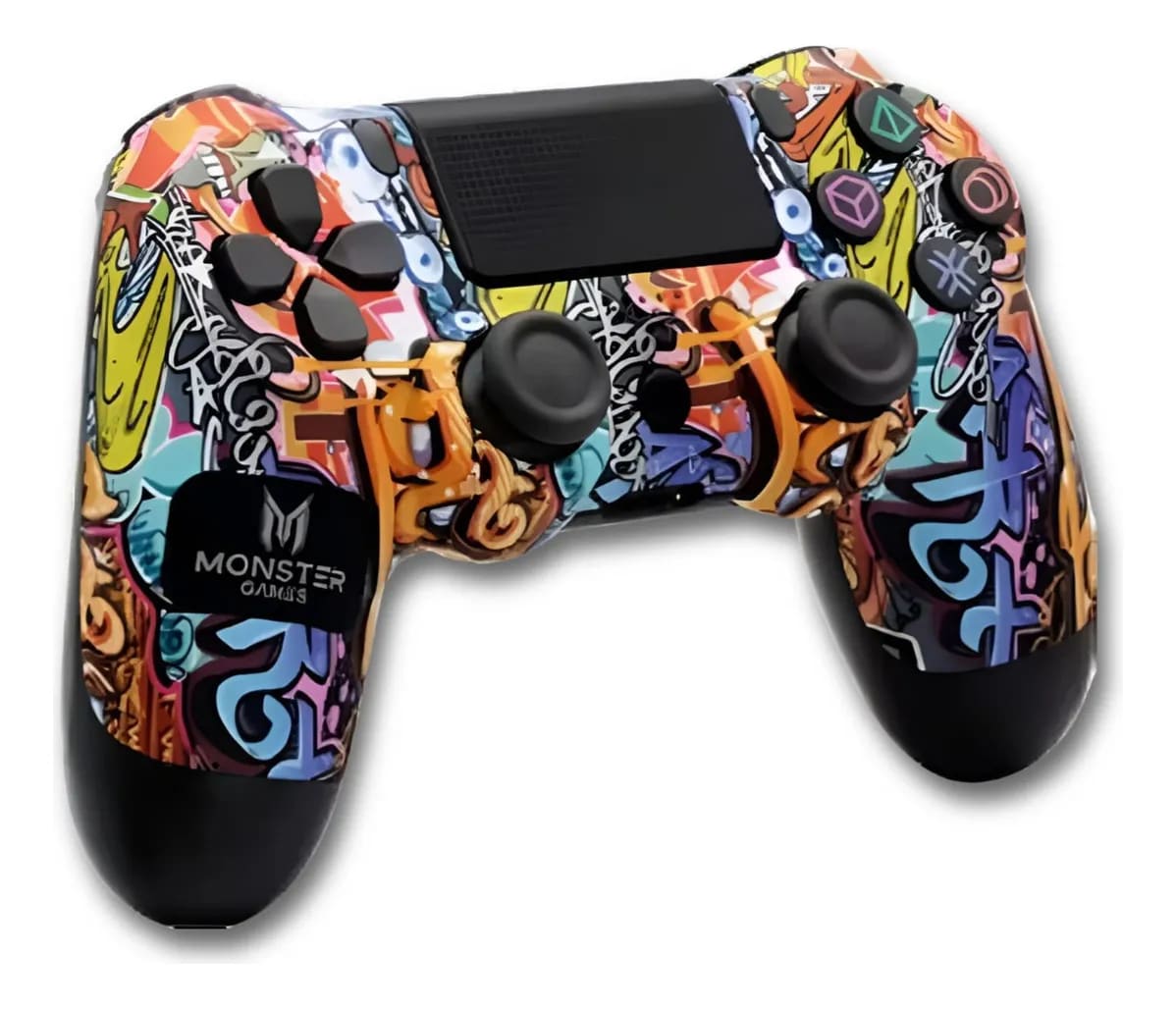 CONTROL INALAMBRICO DOBLE SHOCK PS4 COLOR STROKE MONSTER3