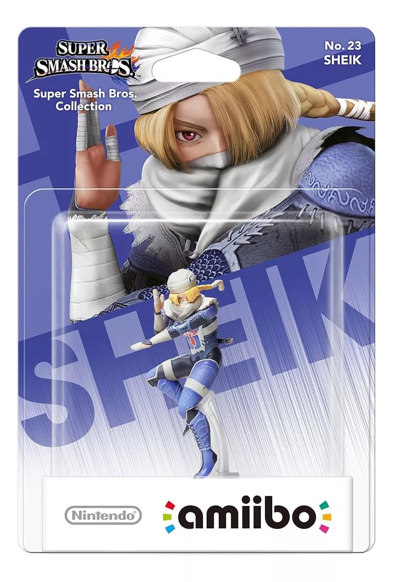 AMIIBO SUPER SMASH BROS SHEIK 0