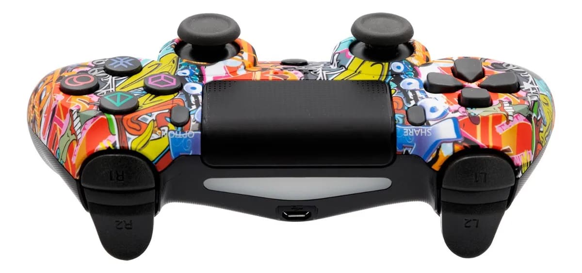 CONTROL INALAMBRICO DOBLE SHOCK PS4 COLOR STROKE MONSTER4