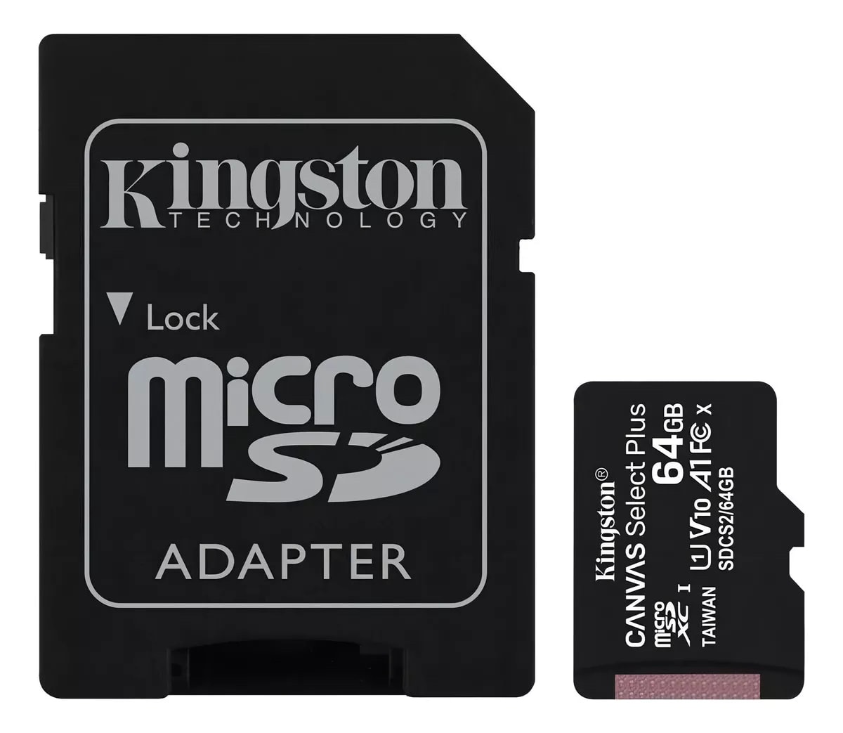 MEMORIA MICRO SD /ADAPTADOR SELECT PLUS 64GB KINGSTON4