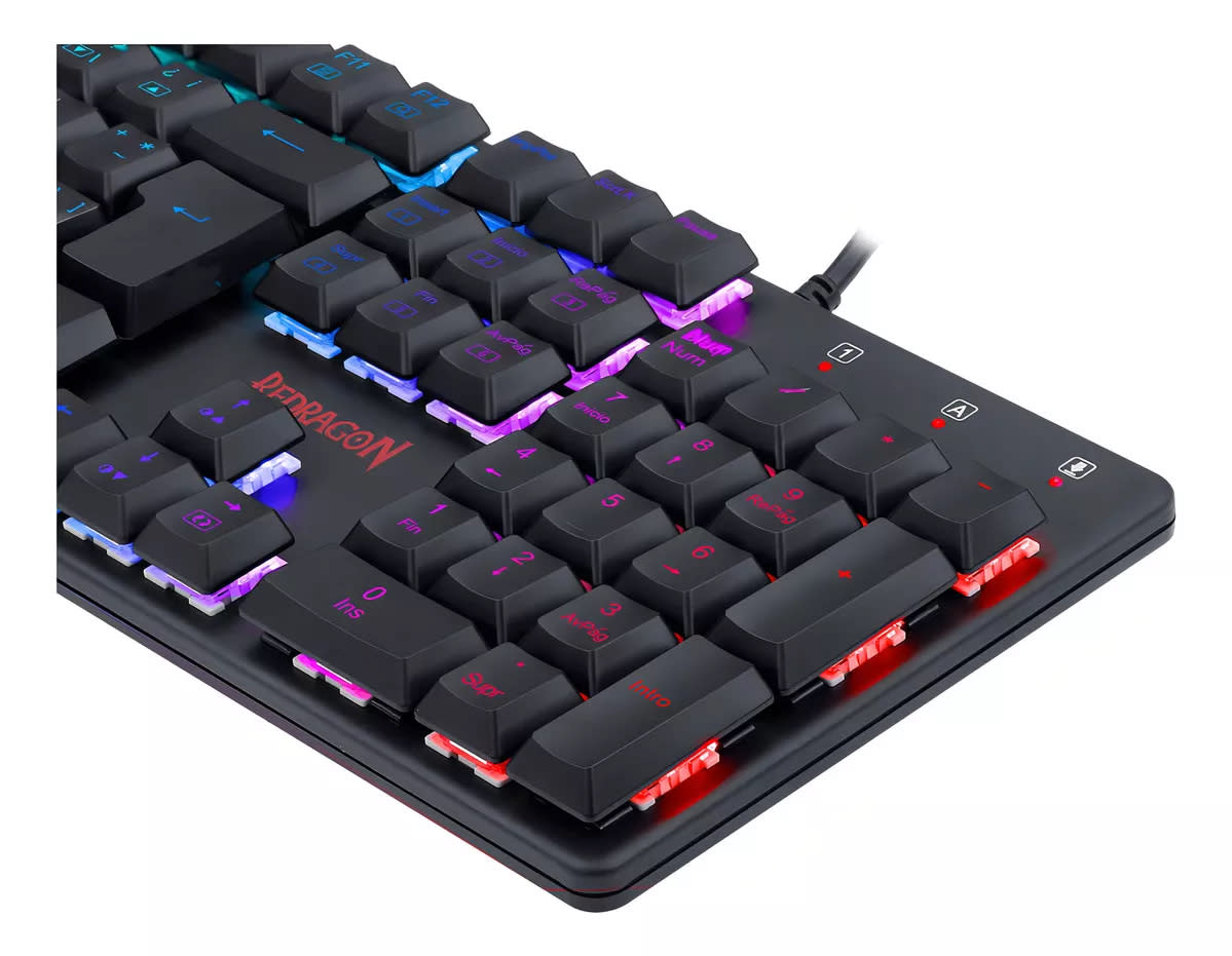 TECLADO GAMER MECANICO SHRAPNEL RGB K589RGB7