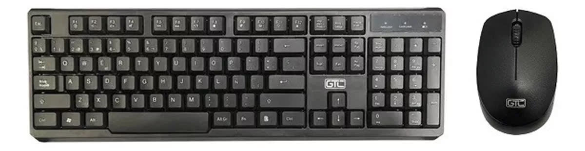 KIT TECLADO Y MOUSE INALAMBRICO CBG023 GTC 3