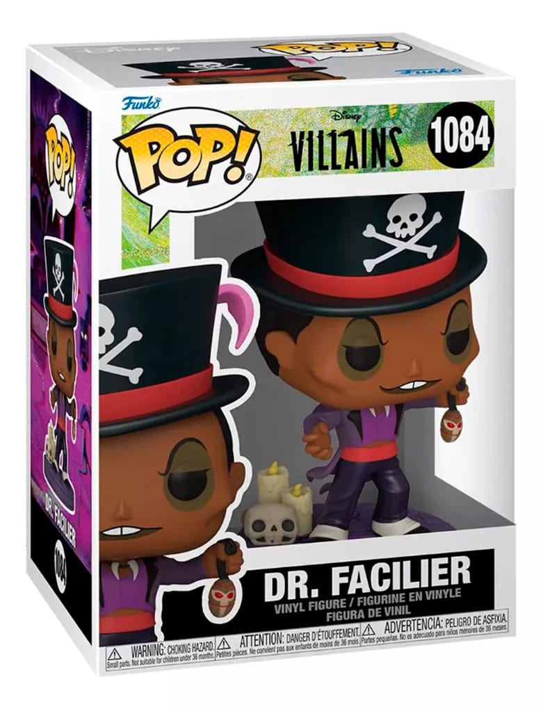 FUNKO POP DISNEY VILLAINS DR.FACILIER 10843
