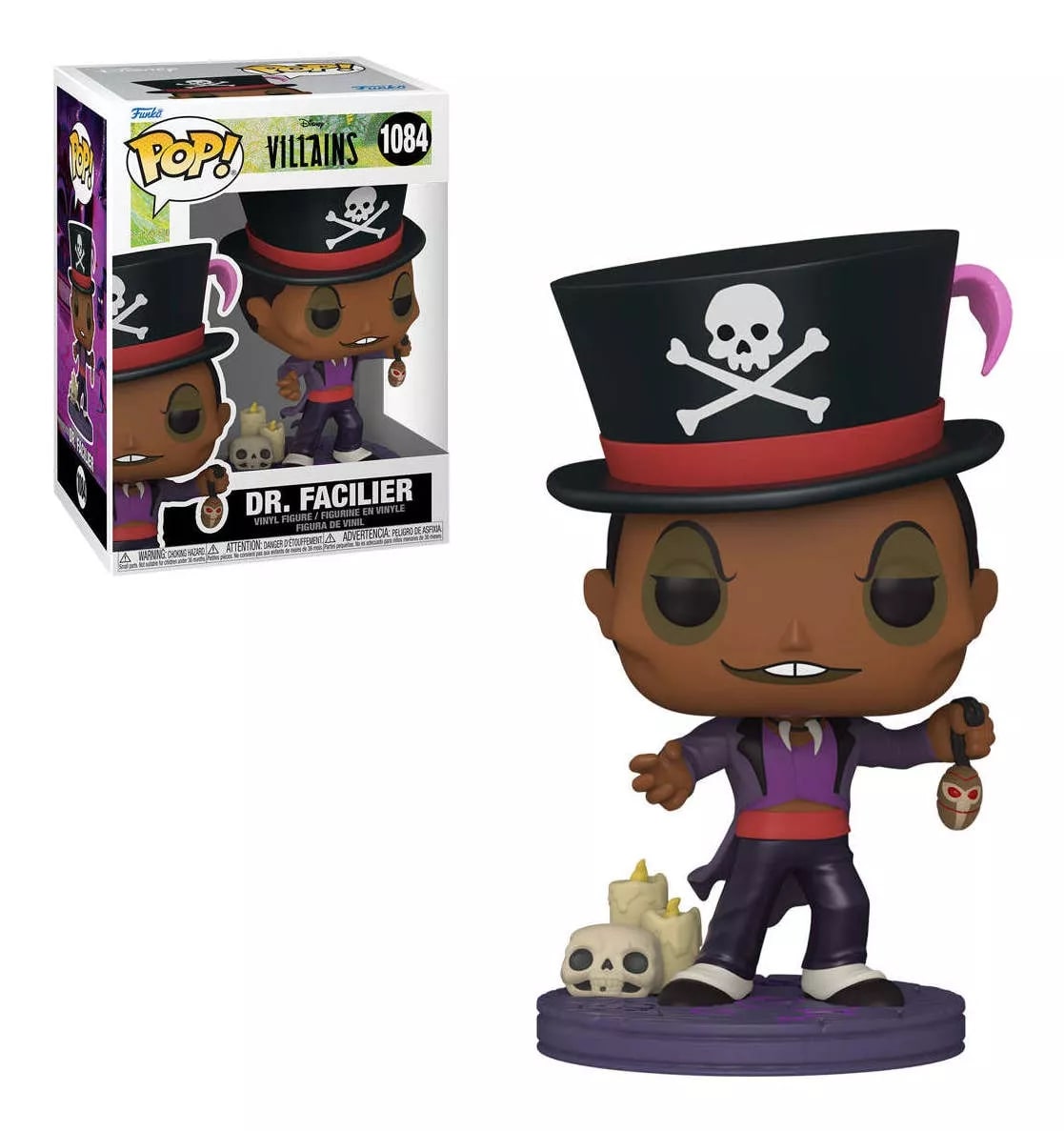 FUNKO POP DISNEY VILLAINS DR.FACILIER 10844