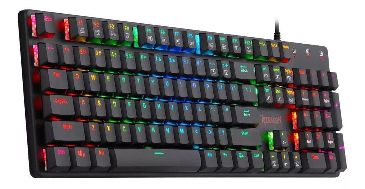 TECLADO GAMER MECANICO SHRAPNEL RGB K589RGB2