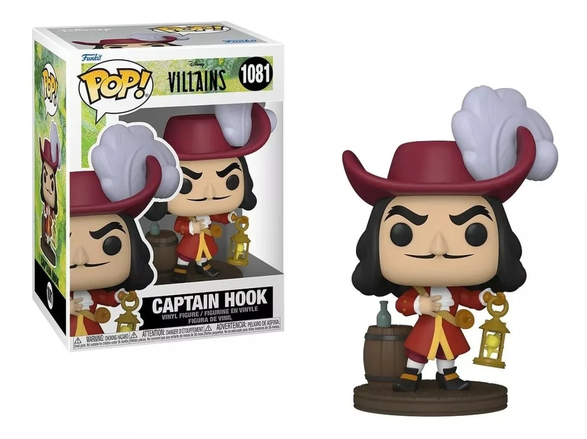 FUNKO POP DISNEY CAPTAIN HOOK 1095