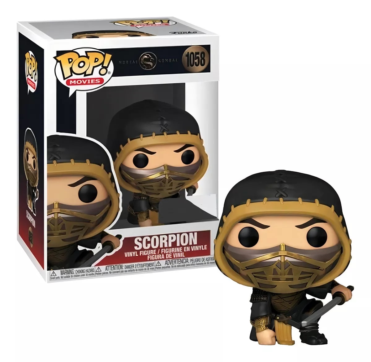 FUNKO POP MORTAL KOMBAT SCORPION 10555