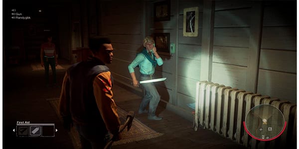 FRIDAY THE 13 TH THE GAME PS45