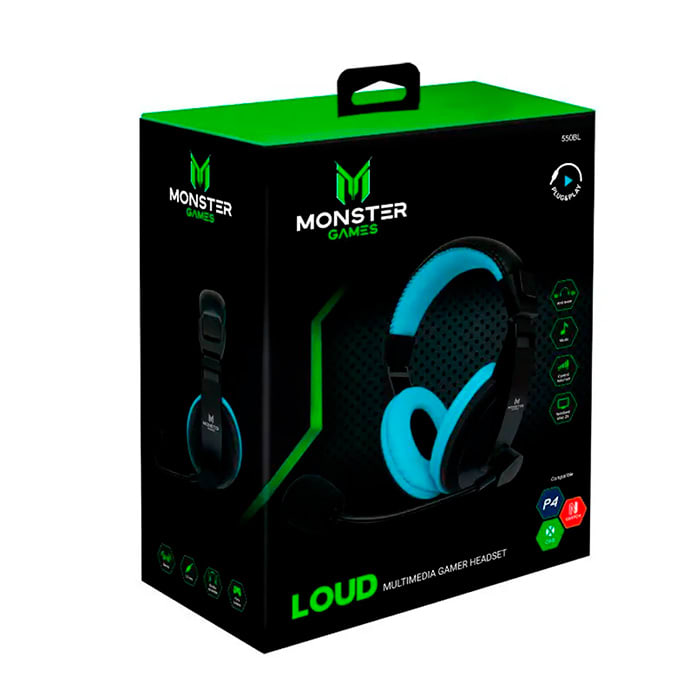 AUDIFONOS LOUD BLUE MONSTER5