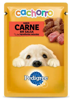 PEDIGREE® SOBRES™ Cachorro En Salsa Sabor Carne 100 gr
