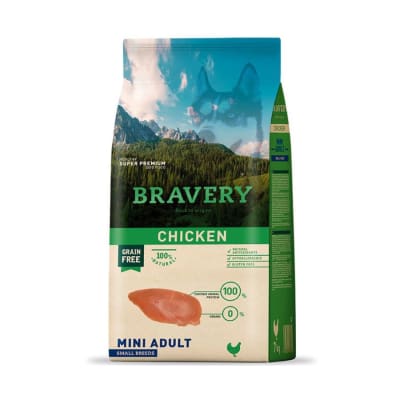 Bravery Chicken Mini Adult Small Breeds.
