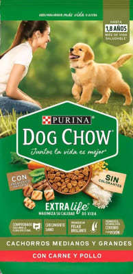 Dog Chow Cachorros Medianos y Grandes 24 kg