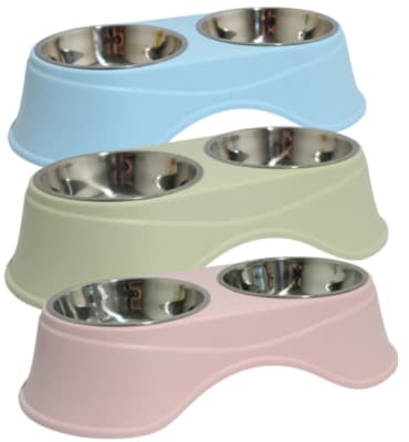 Plato Doble En Altura Acero Inoxidable (TQ135-1)