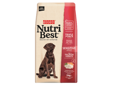 Nutri Best Adulto Sensitive Salmon/Arroz Perro
