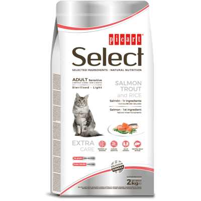 Select Adulto Sensi/Sterilised Salmon Gato