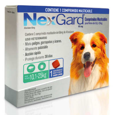 NexGard 10 - 25 kg 1 Comp