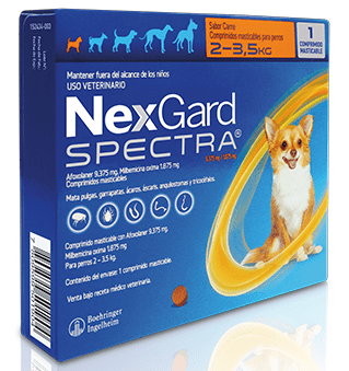 NexGard Spectra 2 - 3.5KG 1 Comprimido