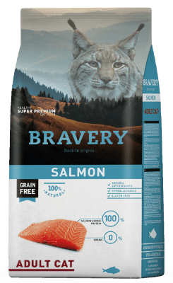 Bravery Salmon Adult Cat