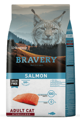 Bravery Salmon Adulto Cat Sterilized