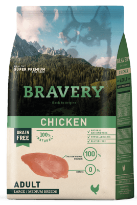 Bravery Chicken Adult Large/Medium Breeds.
