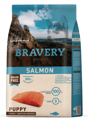 Bravery Salmon Puppy Large/Medium Breeds
