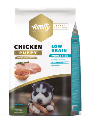 Amity Sp Low Grain Chicken Puppy.