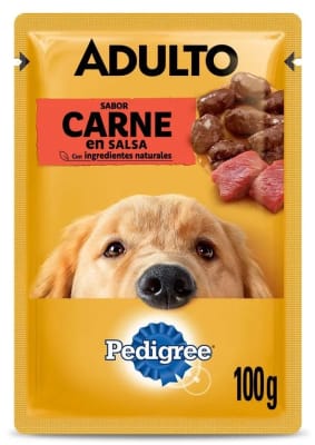PEDIGREE® SOBRES™ Adulto En Salsa Sabor Carne 100 gr