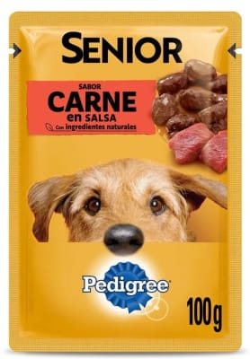 PEDIGREE® SOBRES™ Senior En Salsa Sabor Carne 100 gr