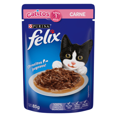  FÉLIX GATITOS CARNE 85GR. 